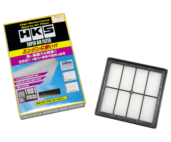 HKS スーパーエアフィルター ホンダ インテグラSJ EK3 D15B VTEC VXiのみ 1996年02月〜2000年08月 Super air filter