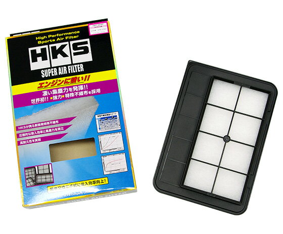 HKS スーパーエアフィルター 70017-AS107 スズキ スイフトスポーツ ZC33S K14C ターボ 2017年09月〜 Super air filter