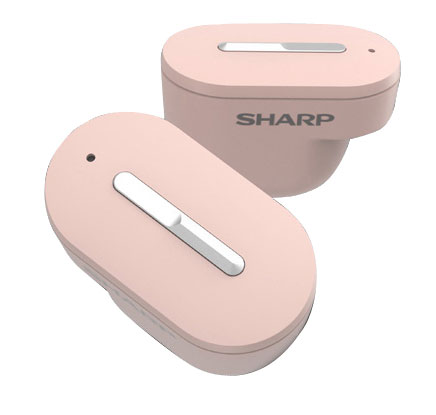 シャープ/SHARP メディカルリスニングプラグ 耳あな型補聴器 ナチュラルピンク 両耳用 MH-L1-P Ear Anana type hearing aid