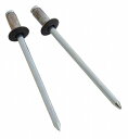 新潟精機 SK カラーブラインドリベット 黒 (4-2) SK-423BK 入数:1セット(20本入) Color blind tribet(4)