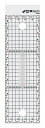 新潟精機 SK キャッチアップ方眼定規 快段目盛 広幅 15cm CGSW-15KD Catch up grid regulation