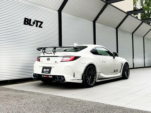 ブリッツ/BLITZ NUR-SPEC CUSTOM EDITION マフラー チタンカラー(VSR) スバル BRZ ZD8 FA24 MTAT共通 2021年08月〜