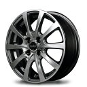 MID ユーロスピード F10 ホイール メタリックグレー 13インチ×4.0B+43 4H100 国産車 入数:1台分(4本)(2)