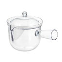 曙産業 クリアティーポット クリップメッシュ 急須タイプ L 480ml 落としても割れない!お茶の様子が良く見えるクリアな本体! TW-3750(3)