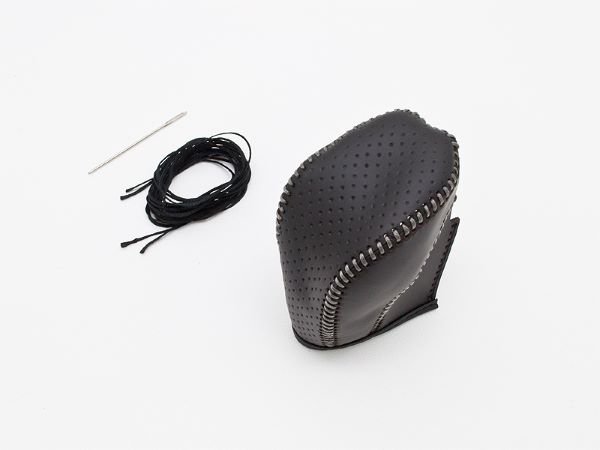 ファイヤーストーム(Firestorm) シフトノブカバー フォルクスワーゲン ビートル シルバーステッチ ディンプル Shift knob cover