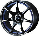 WEDSSPORT SA75R ホイール BLCII 18インチ×8.5J +50 5H114.3 入数:1台分(4本) 74049 wheel(2)