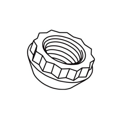 WEDS GEAR ワイドトレッドスペーサー 補修パーツ 11mm用ナット Z10125 Wide tread spacer repair parts..