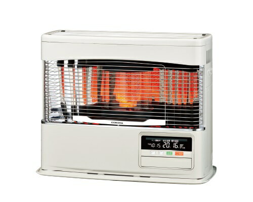 CORONA/コロナ PKシリーズ 寒冷地用大型ストーブ ホワイト FF式輻射 ラウンド 主に18畳用 FF-6823PK(W) Large stove for cold regions