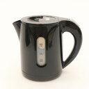 HIRO コンパクトケトル ブラック 0.8L お湯が沸いたら自動でスイッチOFF KTK-08BK compact kettle