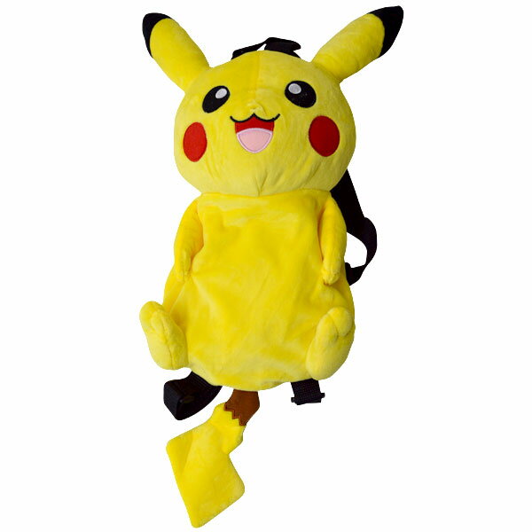 ポケットモンスター ぬいぐるみリュック ピカチュウ ぬいぐるみみたいな可愛いリュック PS0044 Pokemon stuffed backpack