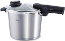 フィスラー(Fissler) コンフォートプラス圧力鍋 6L (045024-002) comfort plus pressure cooker