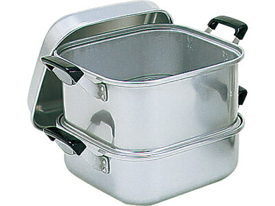 AJI(AKAO) A~pd 26cm (006897-026) Aluminum square steamed single layer