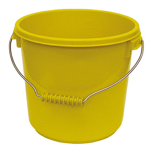 エンテック(Entec) ポリプロバケツ 黄 12.7L PO-13A(070093-006) polypro bucket