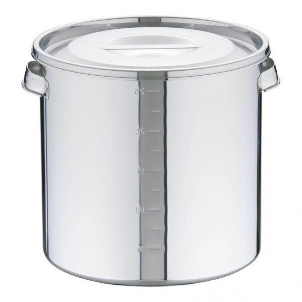 エムテートリマツ CLモリブデンキッチンポット 33cm 目盛付 手付 (007606-033) molybdenum kitchen pot