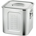 AG 21-0 ڐtp^Lb`|bg 27cm (007664-027) Square kitchen pot with scale