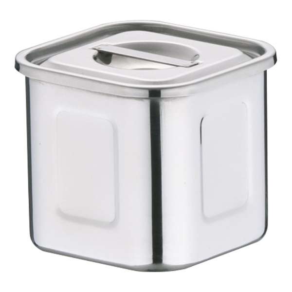 Ge[g}c UK18-8 [^pLb`|bg 21cm t (007015-010) Deep square kitchen pot