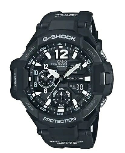 カシオ/CASIO G-SHOCK GRAVITYMASTER 腕時計 MASTER OF G-AIR 【国内正規品】 GA-1100-1AJF watch