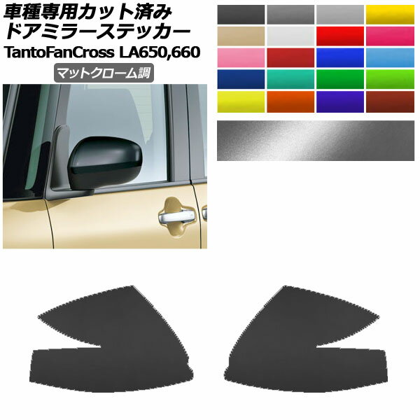 ɥߥ顼ƥå ϥ ȥե󥯥 LA650S/LA660S 2022ǯ10 ޥåȥĴ ٤20顼 1å() AP-PF2MTCR0094 Door mirror sticker