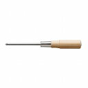 アネックス/ANEX 木柄貫通プラスドライバー (＋)2×100 750 Wooden handle Phillips screwdriver