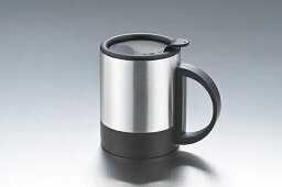 ハイテク フタ付Wステンレスマグ300 HM-09 High tech stainless steel mug with lid