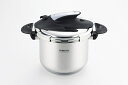 ステンレス圧力鍋 6L LB-158(1001271) stainless pressure cooker