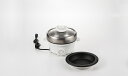 プチ・プレジール 電気ミニグリル鍋 ホワイト PGN-80(W)(0649024) electric mini grill pot
