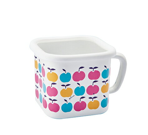 Plune. z[[}`XNGA|bg 񂲂 YJ-816(0773064) Enamel multi square pot