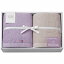 ル コトン ベルスール ダブルコットンハーフバスタオル 2枚セット LCW-500(2065-058) Belle Sour double cotton half bath towel