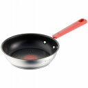 ティファール/T-fal オプティスペースIH ステンレス フライパン 20cm G72902(2140-058) Optispace stainless steel frying pan