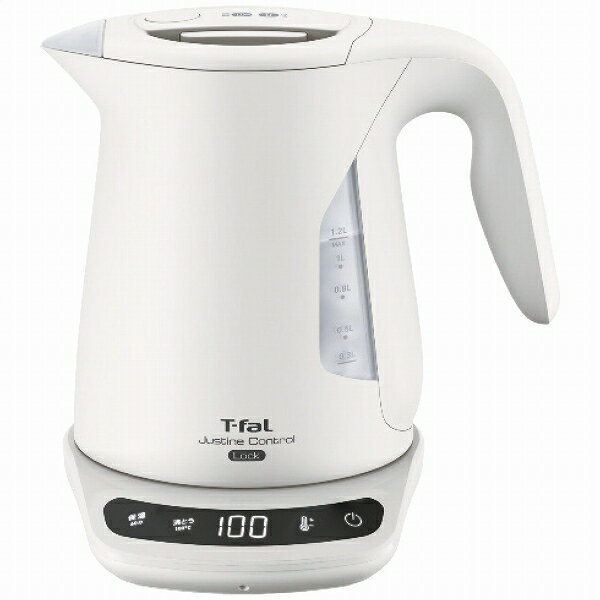 ƥե/T-fal 㥹ƥå ȥ ŵȥ ܥ꡼ 1.2L KO823AJP(2167-030) Justin Rock Control Electric Kettle