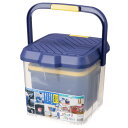 イノマタ化学 がんばりバケツ ブルー 15L 耐荷重100kg インナーバケツ付き 幅広く使える多用途バケツ 3217(3)