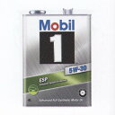 モービル(Mobil) モービル1 ESP ガソリンエンジンオイル 4L 5W-30 入数：1缶 EM4146830 Gasoline engine oil