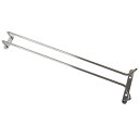 グラスハンガー 16インチ ニッケルメッキ ワイングラスなどをおしゃれに収納できる (1923300) glass hanger