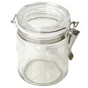 抗菌密封保存容器 750ml ガラス製 中身が見えて使いやすい M-6688(6132100) Antibacterial sealed storage con...