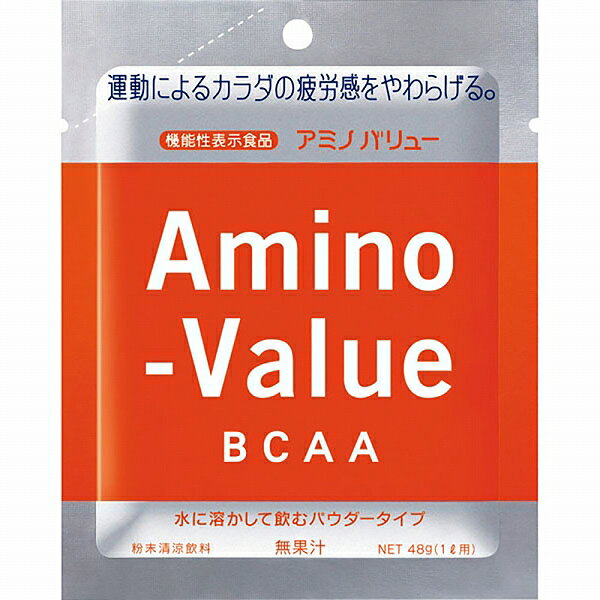 入数：1セット(25袋)1袋1L用粉末。1袋当たりBCAA8000mg含有した高濃度BCAA飲料。水分補給に大切な電解質も含有。サイズ/タイプ：48g(1L用)■栄養成分表示(1袋48gあたり)エネルギー 181kcal、タンパク質 10g...