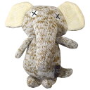 ファッド (FAD) アニマル・プラッシュトイ 犬用 S エレファント 厚めの生地とスクイーカーで遊びが長持ち PTFA01201(41101543)