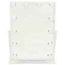 HIRO メイクアップLEDミラー LED12個搭載 3色調光 12個のライトが付いたミラー JM-D475M makeup mirror