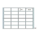ヒサゴ ドットプリンタ用ラベル タック24面(2400片) 入数:1パック(100枚) GB250(01780) dot printer labels(2)