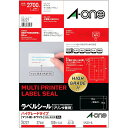 エーワン(A-one) ラベルシール プリンタ兼用 A4 ハイグレードタイプ 76227(42708) Label sticker used printer(2)