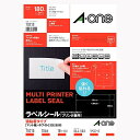 エーワン(A-one) ラベルシール プリンタ兼用 A4 10面 強粘着タイプ 78210(42347) Label sticker used printer(2)