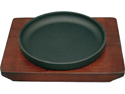 IK 鉄スタッキングステーキ皿 15cm (057108-015) iron stacking steak plate
