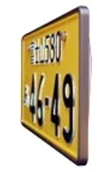 レーシングギア(RG) パワーLED字光式ナンバープレート照明器具 軽自動車用 銀枠付き RGH-P804 Power ty..