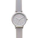 ソダー 腕時計 グレー 小 シリコンバンド ニュアンスカラーがかわいい腕時計 YM006-2 watch(2)