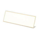 クラウン L型カード立 アクリル製 CR-KD250-T(06108) shaped card stand