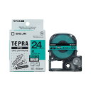 キングジム(Kingjim) テプラPRO テープカートリッジ 緑/黒文字 強粘着ラベル SC24GW(20710) Tepra Tape Cartridge