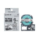 キングジム(Kingjim) テプラPRO テープカートリッジ 透明/黒文字 キレイにはがせるラベル ST6KE(32893) Tepra Tape Cartr...