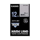 CASIO(カシオ) ネームランドテープ 透明/黒文字 12mm 強粘着タイプ XR-12GX(38722) nameland tape(2)