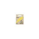 CASIO(カシオ) ラテコテープ 黄 6mm XB-6YW(42422) lateco tape(2)