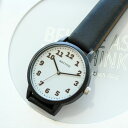 アラモ 腕時計 ブラック シンプルで見やすい大きな文字盤 ST293-4 alamo watch