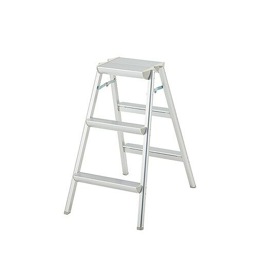 長谷川工業(Hasegawa) アルミ天板幅広踏み台 3段 SEW-8a 17723(32035) Aluminum top plate wide step s..